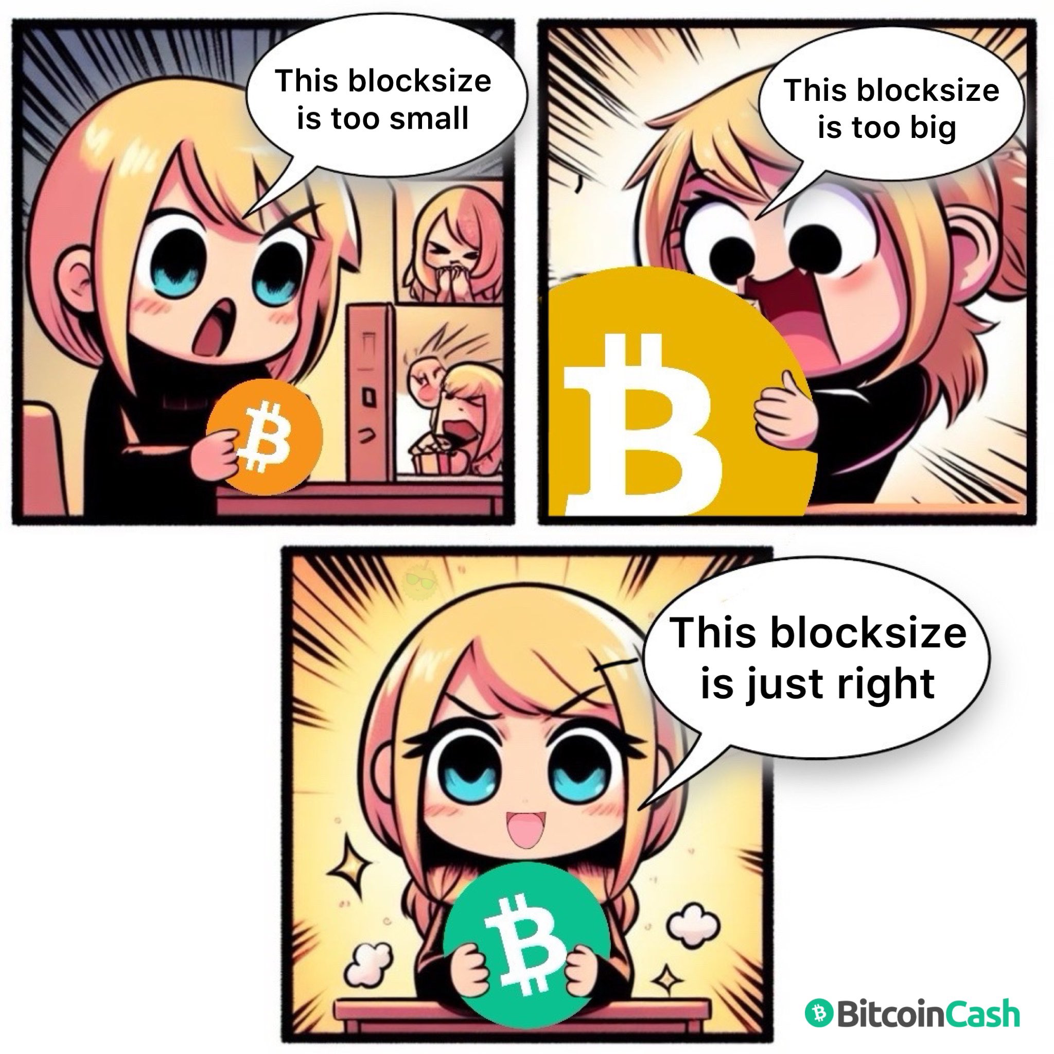 BCH has Goldiblocks